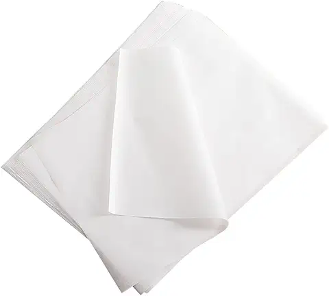 100 Hojas Papel para Envolver Comida, Impermeable y a Prueba de Aceite, para Alimentos, Queso, Sándwiches, Panes, Papas Fritas  