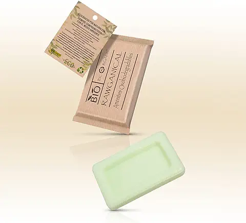 100 Pastillas de Jabón Bio 10gr Rectangular| Pastilla de Jabón Eco-Bio | Amenities para Hoteles| Jabón 100% Biodegradable | Toiletries Bio en Envases Biodegradables  