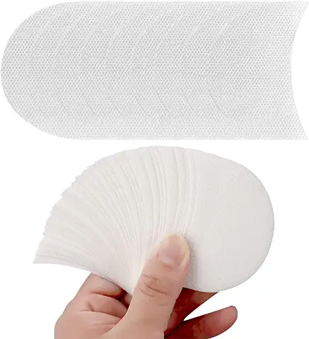 150 Piezas de Sombra de Ojos, Protector de gel, Almohadillas para Bandas de Sombra de Ojos, Plantillas de Sombra de ojos para Evitar Extensiones de Pestañas, Tinte y Residuos de Maquillaje de Labios  