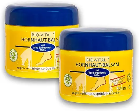 2 Bálsamos para Callos de 125 ml con gel de aloe Vera, Eliminador de Callos – Crema para el Cuidado de los pies – Crema Anticallos – Crema Anticallos  