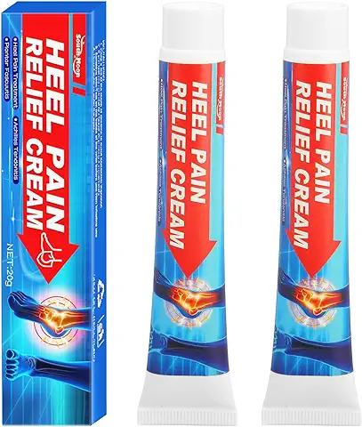2 Uds 20g Crema para Aliviar el Dolor de Pies, Crema Calmante para el Talón Crema para el Cuidado de los Pies para Aliviar el Dolor de Pies de Dolores  