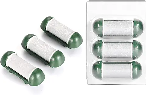 3 Rodillos de Diferente Rugosidad para Lima Elétrica Pies SHORAN  