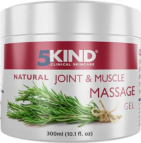 5kind Clinical Skincare - Gel Natural para Terapia de Articulaciones y Músculos Elaborado con Extractos Naturales para Calmar y Aliviar, 300 ml  