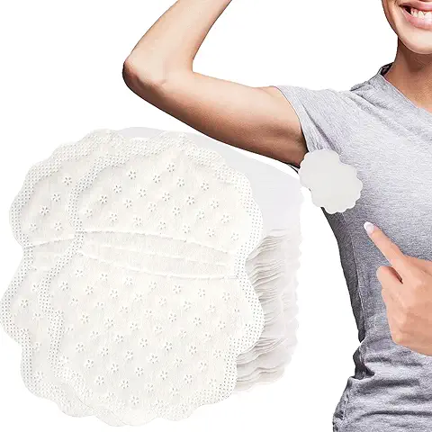 60Piezas Almohadillas Sudor Axilas Axila Absorción de Sudor, Parches Antitranspirantes Axilas Unisex Almohadilla Parches Sudor Axilas Desechables Absorción Sudor y Eliminar Olor Hombres y Mujeres  