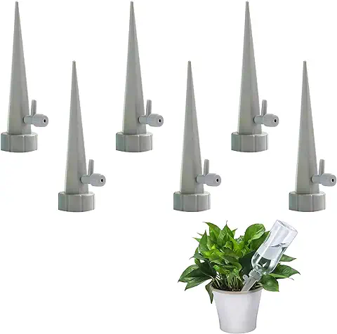 6pcs Riego por Goteo Botella,Riego por Goteo Automático,Autorriego para Macetas,Kit Riego por Goteo para Macetas,Riego Automatico Macetas Botella,Sistema de Riego Automático Kit,para Macetas  