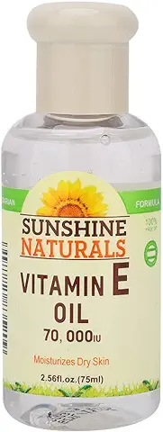 75 ml de Aceite Esencial para Plantas Vitamina E Facial de la Mañana y de la Tarde Cuidado de la piel para Blanquear las Arrugas a Prueba de Grietas  