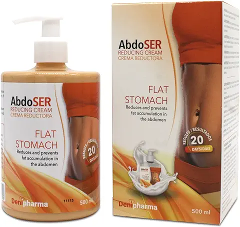 ABDOSER CREMA REDUCTORA - Revolucionaria Crema Reductora 500 ml - Reduce y Previene la Acumulación de Grasa en el Abdomen - *Mejor Crema Reductora Abdominal 2022* - Resultados en 20 dias  