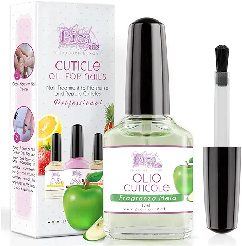 Aceite Cuticulas Uñas Profesional para manos y pies 12ml - Fragancia de Melón - Aceite hidratante y regenerador para cutículas de manos y pies, brinda alivio y frescura a la piel seca e irritada