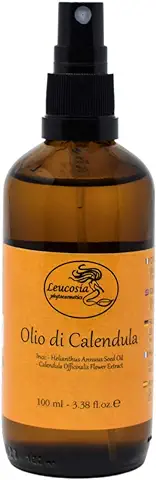 Aceite de Calendula - Optimo Remedio Natural por la cura de la Pieles Sensibiles Sujetas a Irritaciones, Grietas y Rubefaccion.  