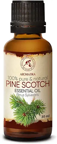 Aceite Esencial de Pino Escocés 30ml - Pinus Sylvestris - Austria - 100% Puro & Natural - Mejor para Aromaterapia - Relájese para Belleza - Difusor - SPA - Pine Scotch Essential Oil  