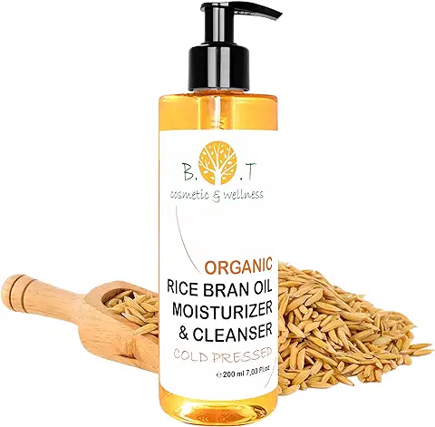 Aceite Hidratante Multiusos con Ceramidas Vegetales de Arroz | Desmaquillante Waterproof | Nutriente para Bebés | Cuidado Capilar | Anti Estrías 200 ml  
