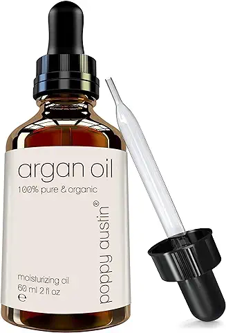 Aceite Puro de Argán para Cabello y Piel - Vegano, Cruelty-Free, Orgánico - Hecho a Mano y Prensado en Frío, 60ml  