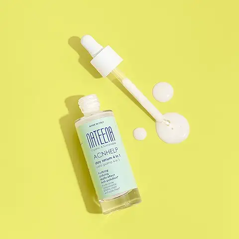 Acnhelp day Serum 4 in 1,Tratamiento Ecológico para el Acne Facial Control de Brillos y Granos Y Protección Contra la Contaminación  
