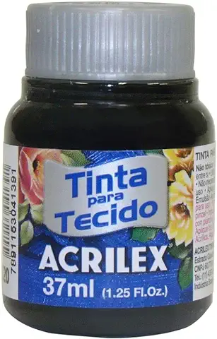 Acrilex - Pintura para Tela (37 ml, Mate)  