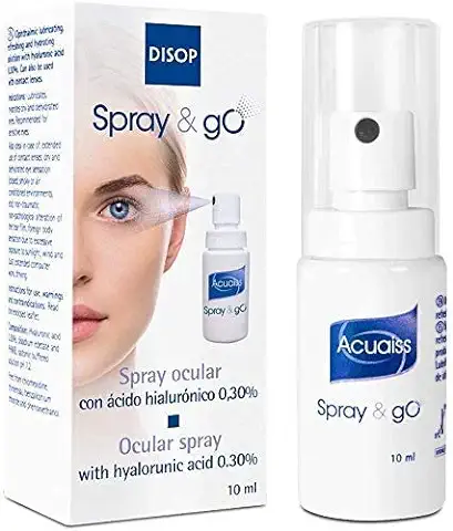 Acuaiss Spray Ocular Hidratante y Refrescante con Acido Hialuronico 0,30% 10 ml  