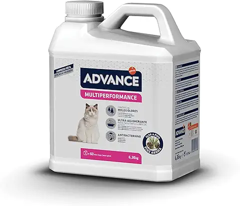 Advance Multiperformance para Arena de Gato 6,36 kg – Pack de 3  