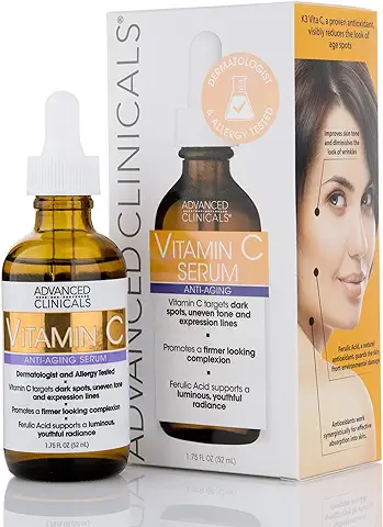 Advanced Clinicals, Vitamin C, Anti Aging Serum, 1.75 fl oz (52 ml)