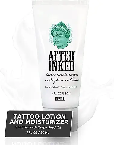 After Inked Tattoo Moisturiser and Aftercare Lotion 3 oz (90ml)  
