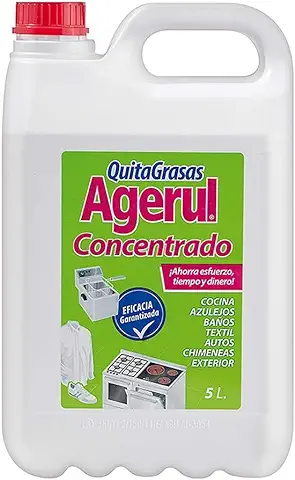 Agerul Desengrasante Concentrado Doméstico 5l.  