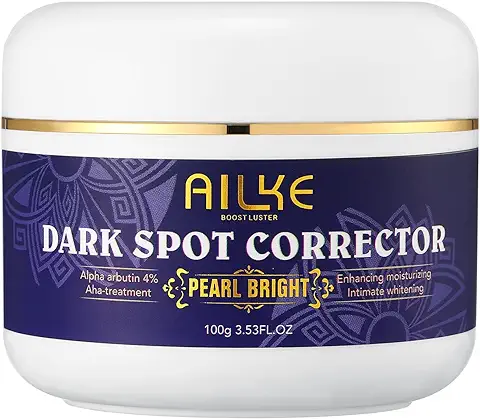AILKE BOOST LUSTER Crema Facial Correctora de Manchas Oscuras con Glutatión Hidratante Nutritiva Suave Crema Corporal Radiante no Grasa para todo tipo de Pieles 100 ml  