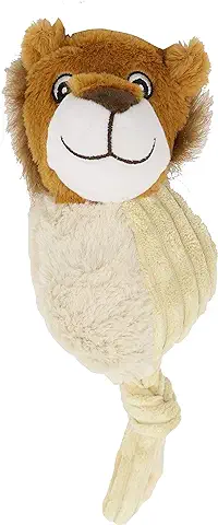 Aimé Flappy Jax León de Peluche Juguete Ecológico e Interactivo para Perros 34 cm  