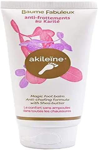AKILEÏNE® - BALSAMO MAGICO - Protección Anti-Rozaduras y Confort para los Pies - Reduce el Dolor y las Ampollas - Hidratación Intensa - Formato 75ml  