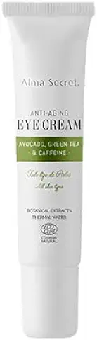 Alma Secret Contorno de Ojos Antiedad con Aguacate, Té Verde & Cafeína - 10 ml ECOCERT COSMOS NATURAL  