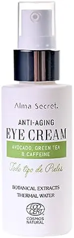 Alma Secret Contorno de Ojos Antiedad con Aguacate, Té Verde ECOCERT COSMOS NATURAL - 30 ML  