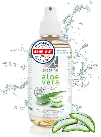 Aloe Vera para el Cuidado del Cabello y la piel - 100% Natural - Organico. Hidratante, After Sun, Spray de Emergencia - Vegano  