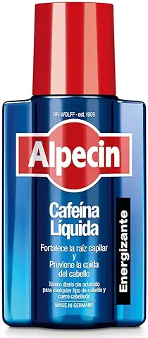 Alpecin Caffeine Liquida 1x 200 ml | Locion Anticaida Cabello Hombre | Tratamiento para Caida de pelo Hombre | Tratamientos Contra Alopecia Areata Androgenetica | Producto para Evitar Caida Pelo…  