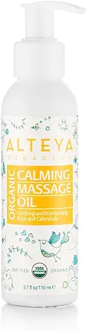 Alteya Organic Aceite de Masaje para Bebé 110 ml – USDA Certificado Orgánico Puro Bio Producto  