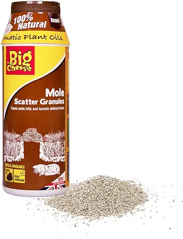 ALTUNA Repelente Biodegradable - Especial para Topos - Elaborado con Ingredientes 100% Naturales - 450 g - Cubre Superficies de hasta 45 m² - Control de Plagas - Dicoal