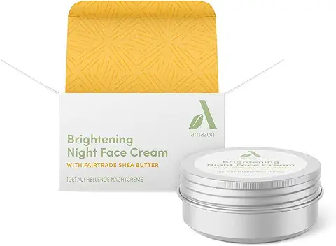 Amazon Aware Crema Facial de Noche Iluminadora con Vitamina C y Extracto de Naranja Ecológica, 50 ml  