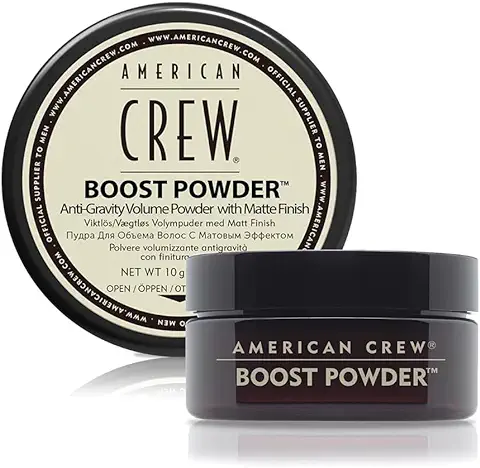 American Crew Boost Powder Polvos Pelo Hombre, Antigravedad y Volumen con Acabado Mate, 10 g (Paquete de 1)  