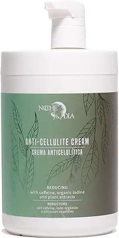 Anticelulitico Reductor. Crema Corporal Anticelulitica Reductora, Remodelante, Mejora el Efecto Piel de Naranja y Combate la Celulitis, piel Suave e Hidratada. Marca: Noche y Día. 1000 ml.  