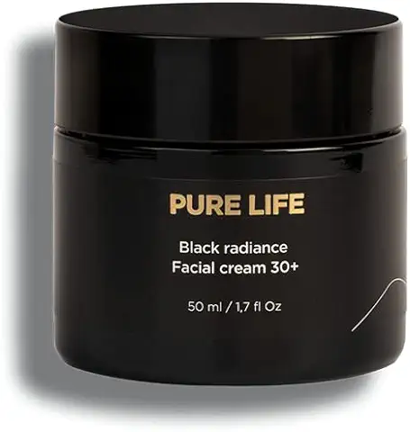 AOKlabs - Black Radiance Crema Facial de Día Anti-edad 30+ SPF I 2 en 1, Crema Antiarrugas Mujer y Protector Solar con Oro Africano, Moringa y Baobab I 50 ml  
