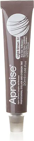 Apraise Eyelash and Eyebrow Tint Light Brown, Number 3.1  