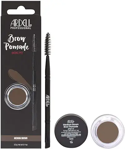 Ardell, Tratamiento para Pestañas (Brow Pomade Brush Medium Brown) - 25 gr.  