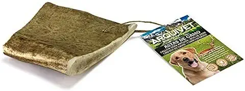 ARQUIVET Asta de gamo - L (101-150 g) - Mordedor Ecológico para Perros - Snacks Naturales - Cuernos de Cérvidos - Salud Dental Canina - Chuches, Premios, Recompensas Dentales  