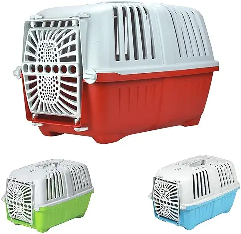 Arquivet Transportin Pratiko - para Mascotas Pequeñas - Transporte de Plástico para tu Mascota - Perros Adultos, Cachorros, Gatos y Otros - 48 x 31,5 x 33 cm  