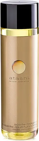Atashi Antiedad - Aceite Mágico | Hidrata Y Reafirma Tu Cuerpo | Relaja, Nutre Y Calma La Piel | Rápida Absorción | 7 Exclusivos Aceites Puros Y Biológicos | Aceite De Argán, 250 Mililitro  