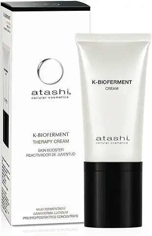 Atashi K-Bioferment - Therapy Cream Skin Booster - Reactivadora de Juventud - Revitalizante Antiedad Multicorrectora - Pieles Sensibles y Estresadas - 50 ml (Paquete de 1)  