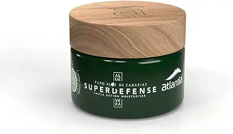 Atlantia Crema Superdefense | Crema Hidratante Corporal | Crema Reparadora de la Piel | Con Aloe Vera 100% puro y Ecológico | 250 ml  
