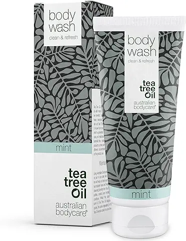 Australian Bodycare Body Wash 200ml | Con Aceite de Árbol de Té y Menta | Gel de Ducha para Pieles Secas y Manchadas |Para el Cuidado Diario de Granos, Picazón, Olor Corporal, Sudor  