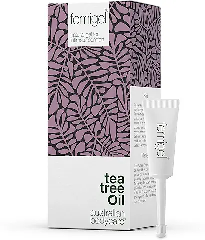 Australian Bodycare Femigel 15x7ml | Gel sin Hormonas para Sequedad Vaginal | Crema íntima de Tea Tree Oil Natural | Clínicamente Probado para Picazón, Irritación u olor Indeseado de Partes íntimas  
