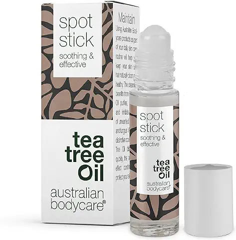 Australian Bodycare Tea Tree Oil Spot Stick – Roll On para Espinillas, Granos, Piel Grasa y con Acné | Contiene Aceite de Árbol de Té Australiano de Grado Farmacéutico, 9ml  