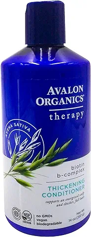 Avalon Organics, Acondicionador Orgánico para el Cabello con Biotina B, 397 g  