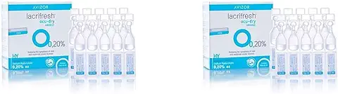 Avizor Lacrifresh Moisture 0,10%. Monodosis 20 Ampollas 0,4 ml de Gotas Oculares para Aliviar los Síntomas de la Irritación Ocular.  