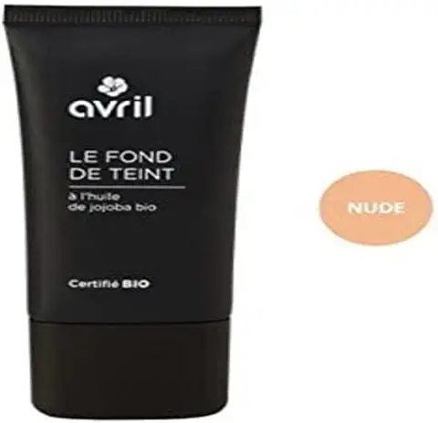 Avril - Base de Maquillaje Certificada Ecológica, 30 ml  