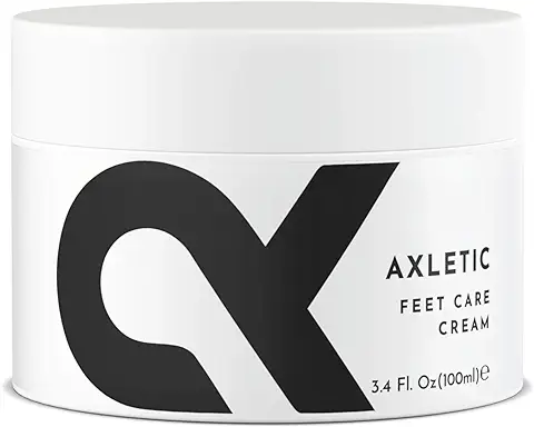 AXLETIC Crema para Pies Deportiva - Crema Urea para Deporte Extra Hidratante y Antiinflamatoria - Crema Pies con Aloe Vera para Prevenir Picazón - Tratamiento Crema Pies Secos y Agrietados, 100 ml  
